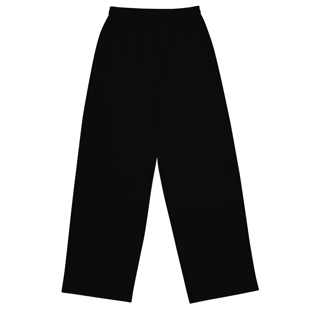 Pantalón ancho negro para un conjunto rockero