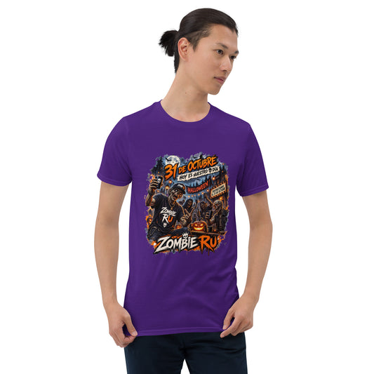 Camiseta Zombie para Halloween con diseño tenebroso ZombieRU