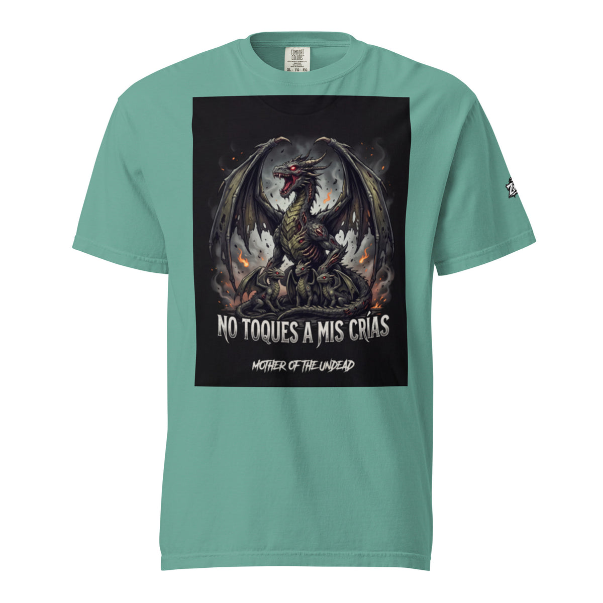 Camiseta de dragones de estilo oscuro