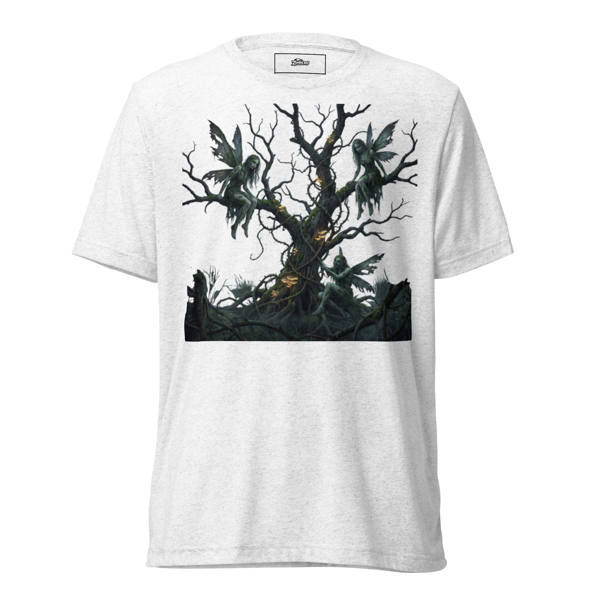 Estampado de hadas zombies para camiseta