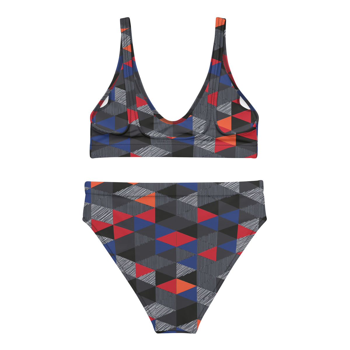 Vista trasera del bikini de mujer zombieru 