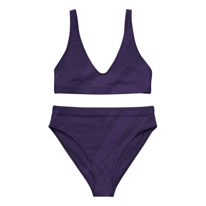 Traje de baño violeta y negro de la colección ZombieRU.