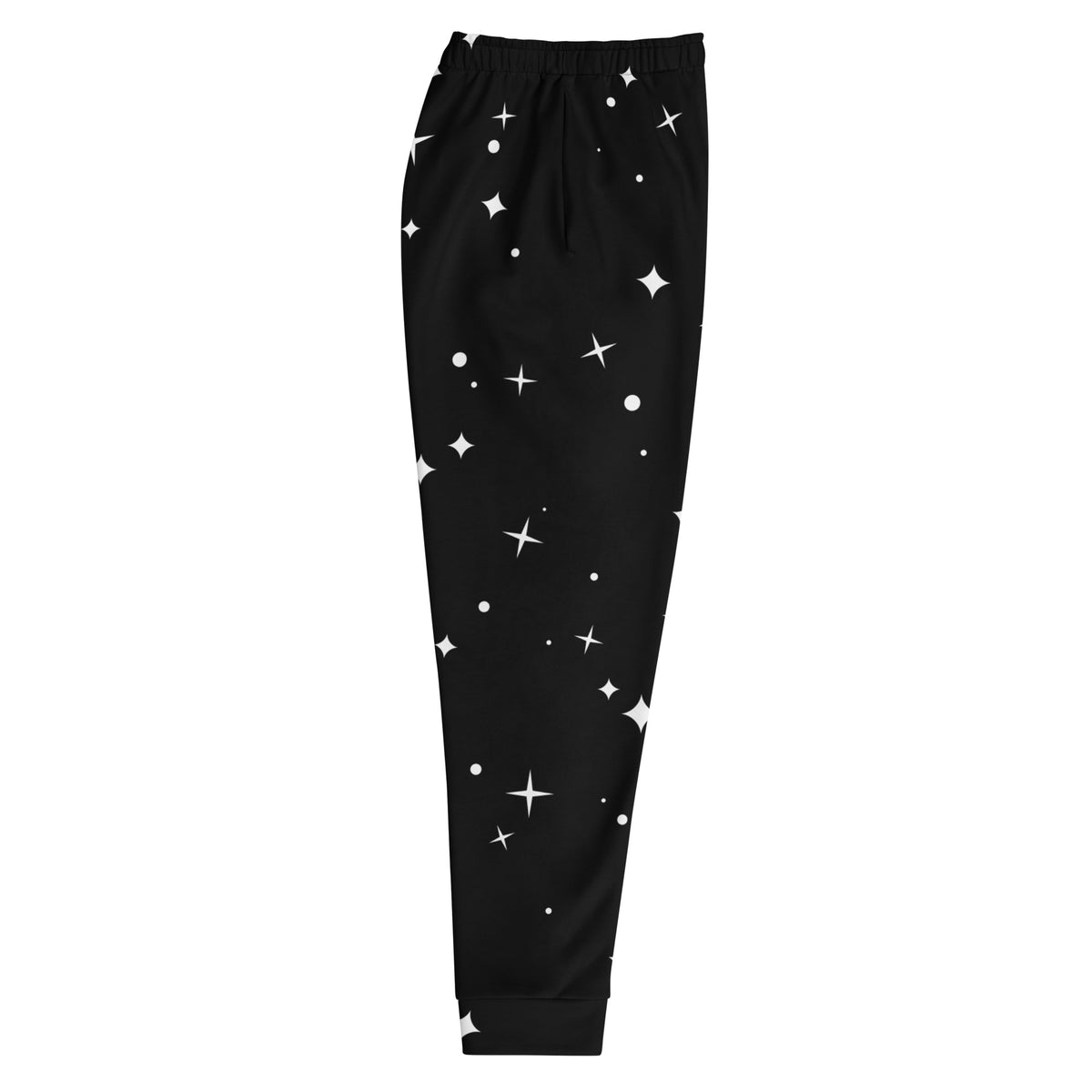 Joggers masculinos con detalles llamativos de diseño.