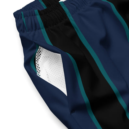 bolsillo del bañador azul y negro de la colección ZombieRU.