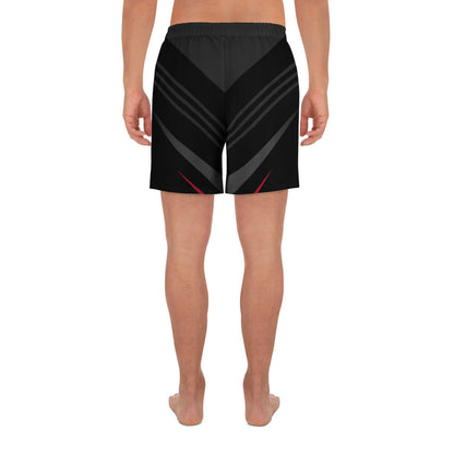 Vista trasera de los shorts deportivos unisex