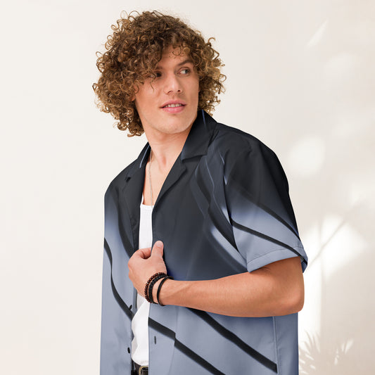 Camisa abotonada unisex con identidad de ZombieRU.