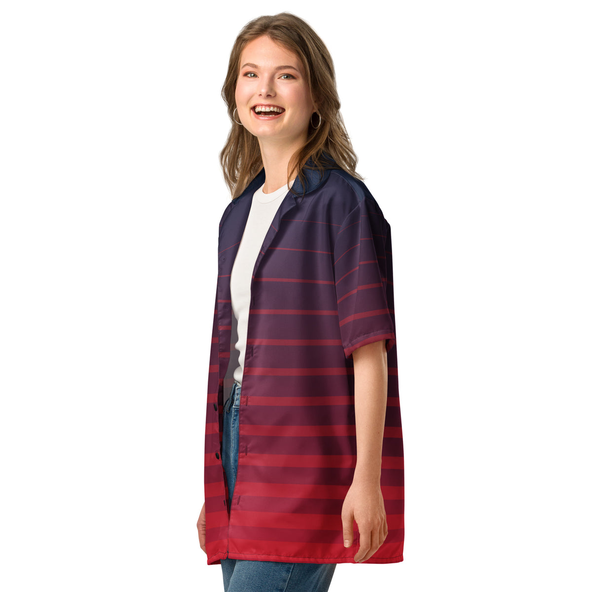 Camisa unisex para un conjunto de estilo rockero