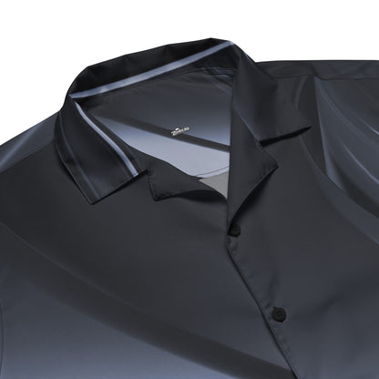 Detalle del cuello de la camisa de botones ZombieRU.