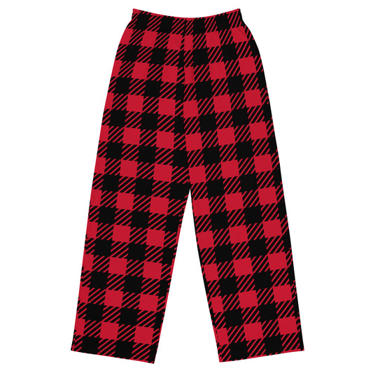 Pantalón ancho navideño unisex de ZombieRU.
