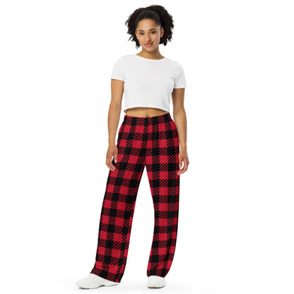 Pantalón ancho ZombieRU inspirado en la temporada navideña.