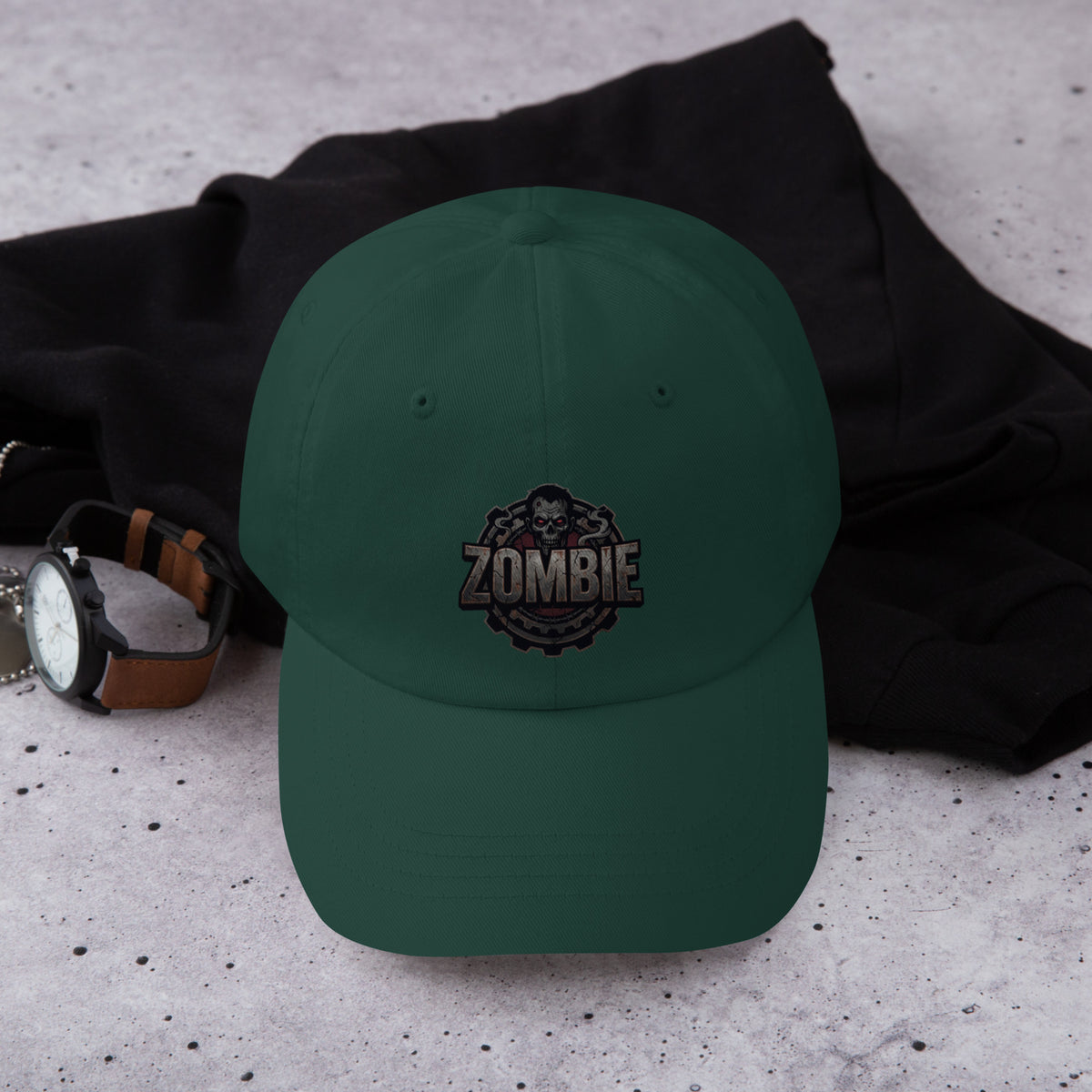 Gorra de hombre con diseño zombie