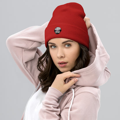 Gorro unisex con diseño de calavera