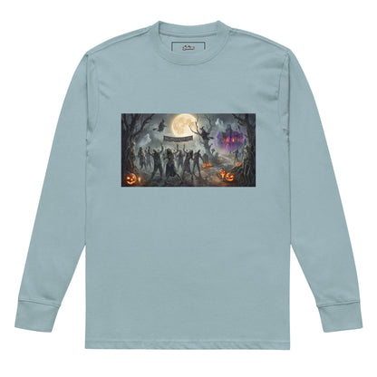 Camiseta Halloween zombie de manga larga