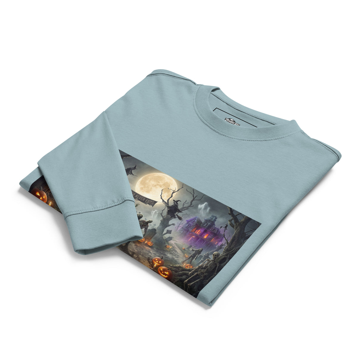 Camiseta Halloween zombie para hombre