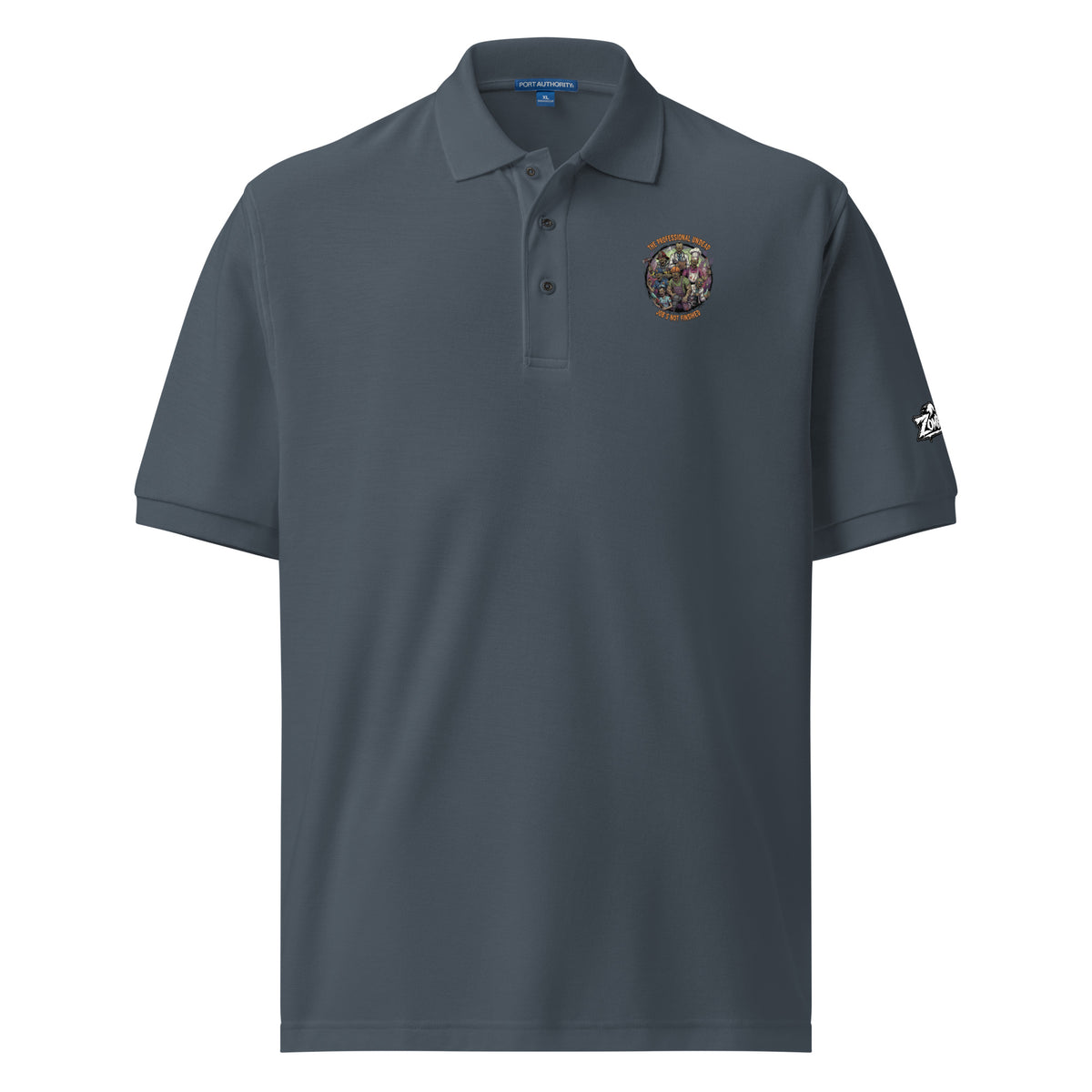 Polo de hombre con marca ZombieRU