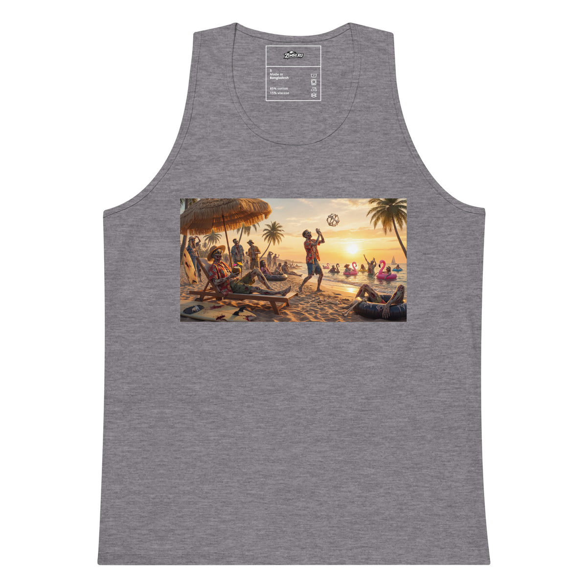 Ropa zombie de verano para hombre