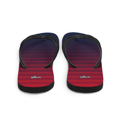 Chanclas ZombieRU diseño de logo