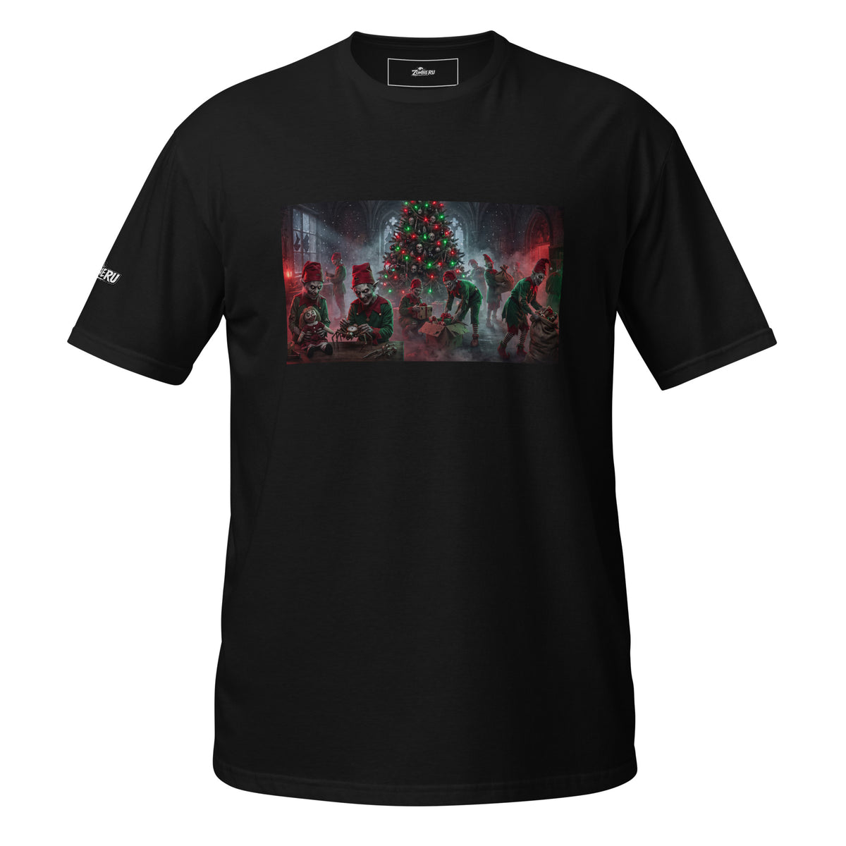 Camiseta Navidad zombie de ZombieRU