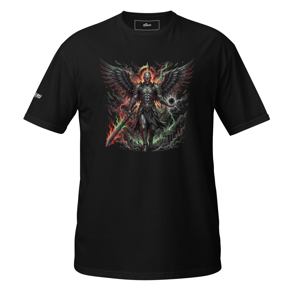 Camiseta Ángel Zombie Unisex de ZombieRU.