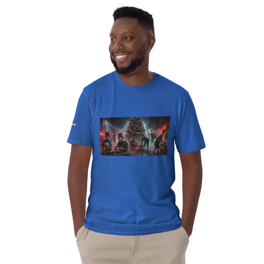 Camiseta Navidad Duendes Zombie Unisex ZombieRU