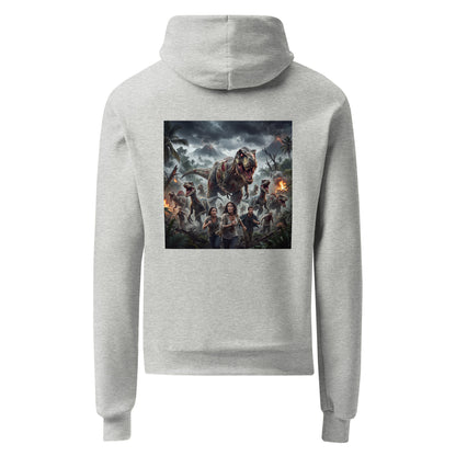 Sudadera de dinosaurios muertos vivientes