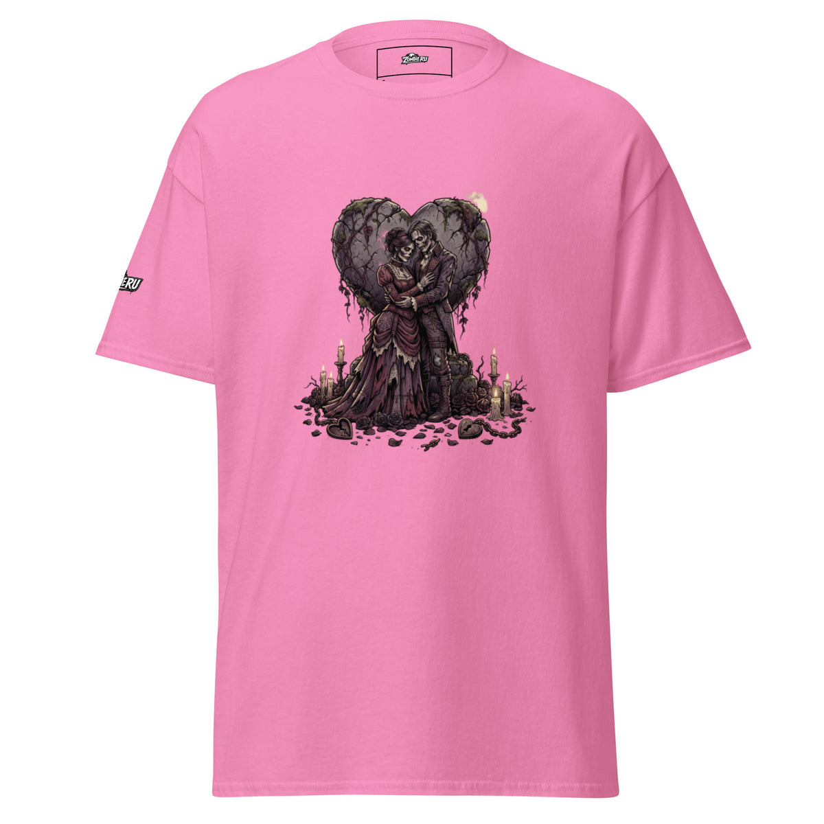 Ropa zombie unisex para San Valentín