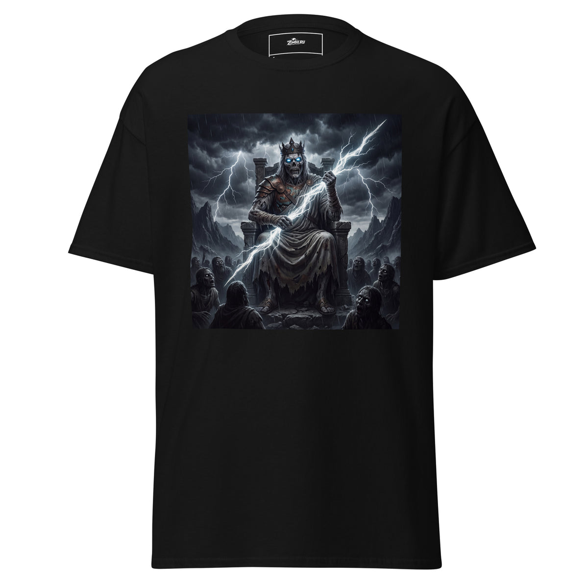 Camiseta zombie inspirada en la mitología griega