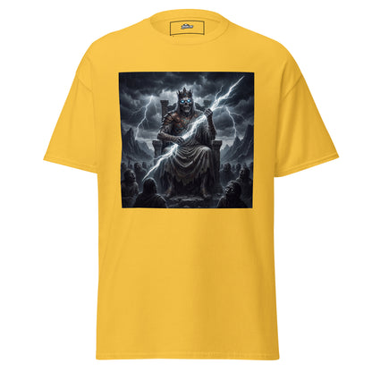 Camiseta de fantasía oscura Zeus zombie