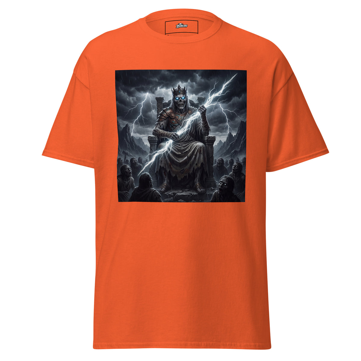 Zeus zombie en camiseta unisex