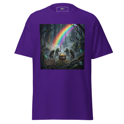 Duendes zombies protegiendo una olla de oro en camiseta