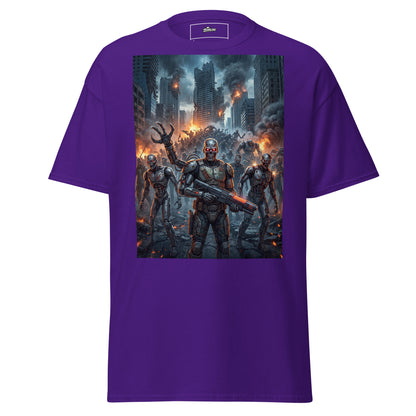 Camiseta zombie de ciencia ficción