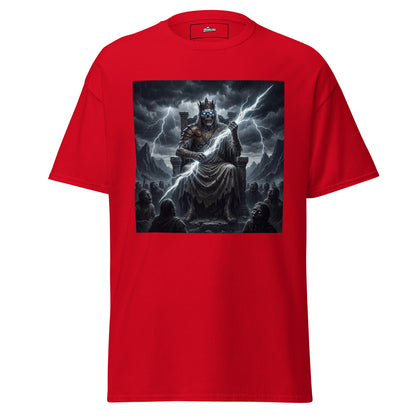 Camiseta Zeus dios de los dioses versión zombie