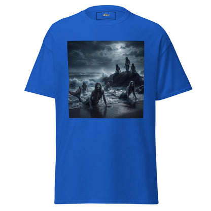 Camiseta de fantasía marina zombie unisex