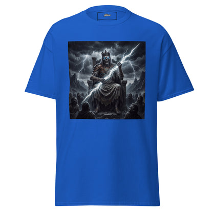 Camiseta de terror Zeus zombie