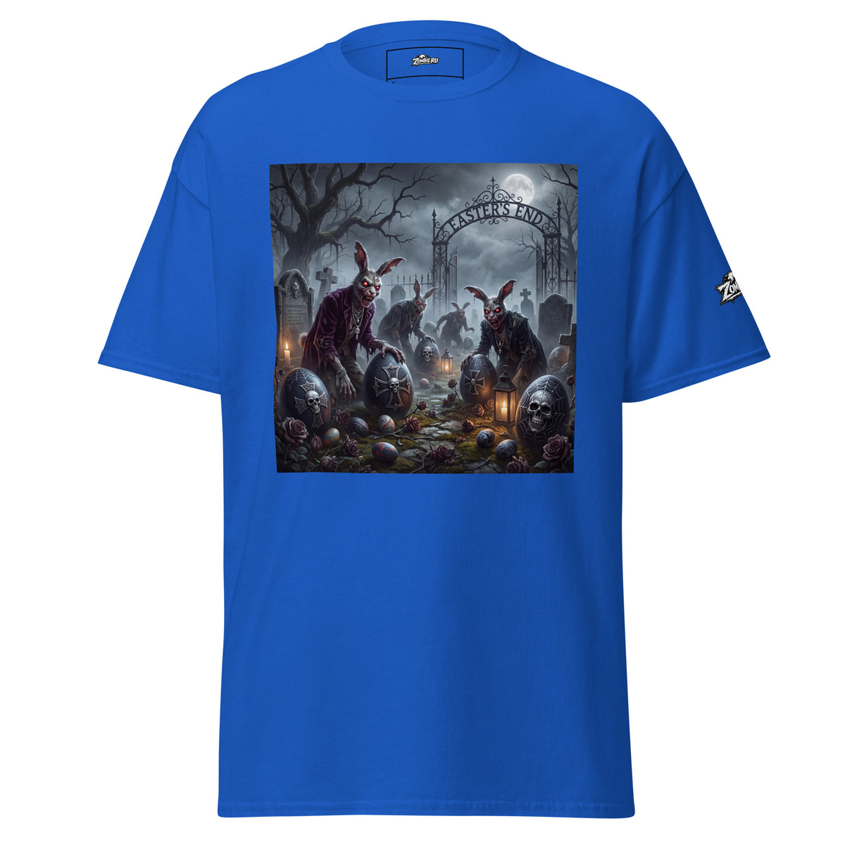 Camiseta de conejos zombies unisex