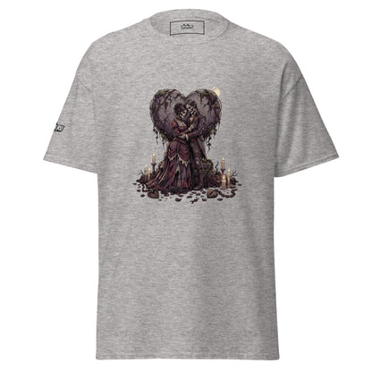 Camiseta de amor y terror zombie
