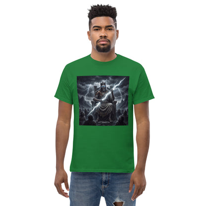 Camiseta Zeus zombie con rayos