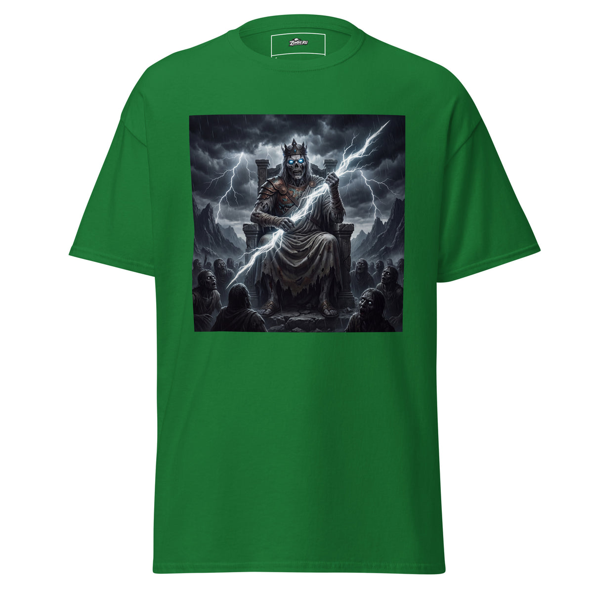 Camiseta unisex de Zeus con rayos