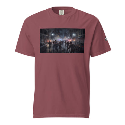 Polera unisex de zombies