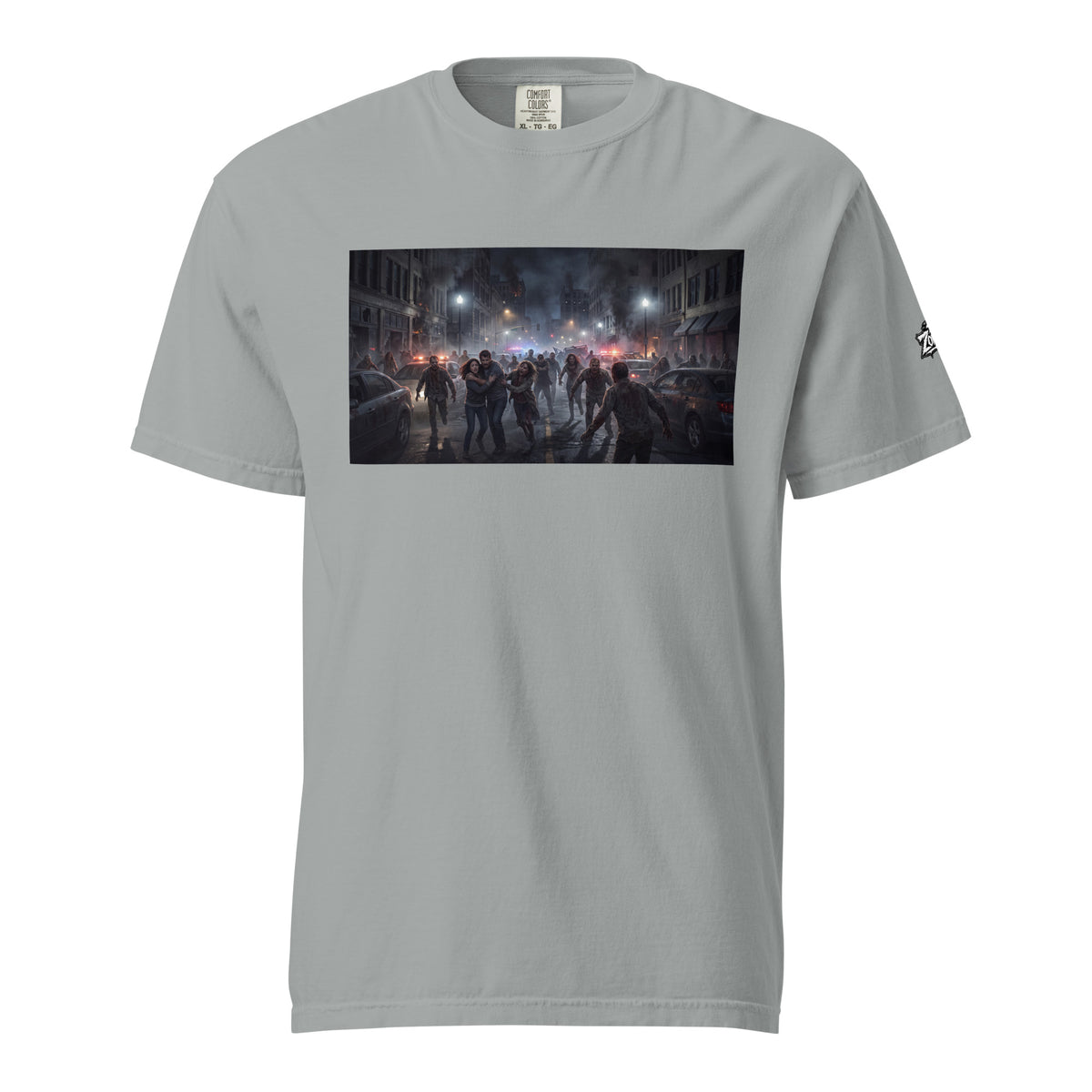 Polera ZombieRU con estampado de zombies
