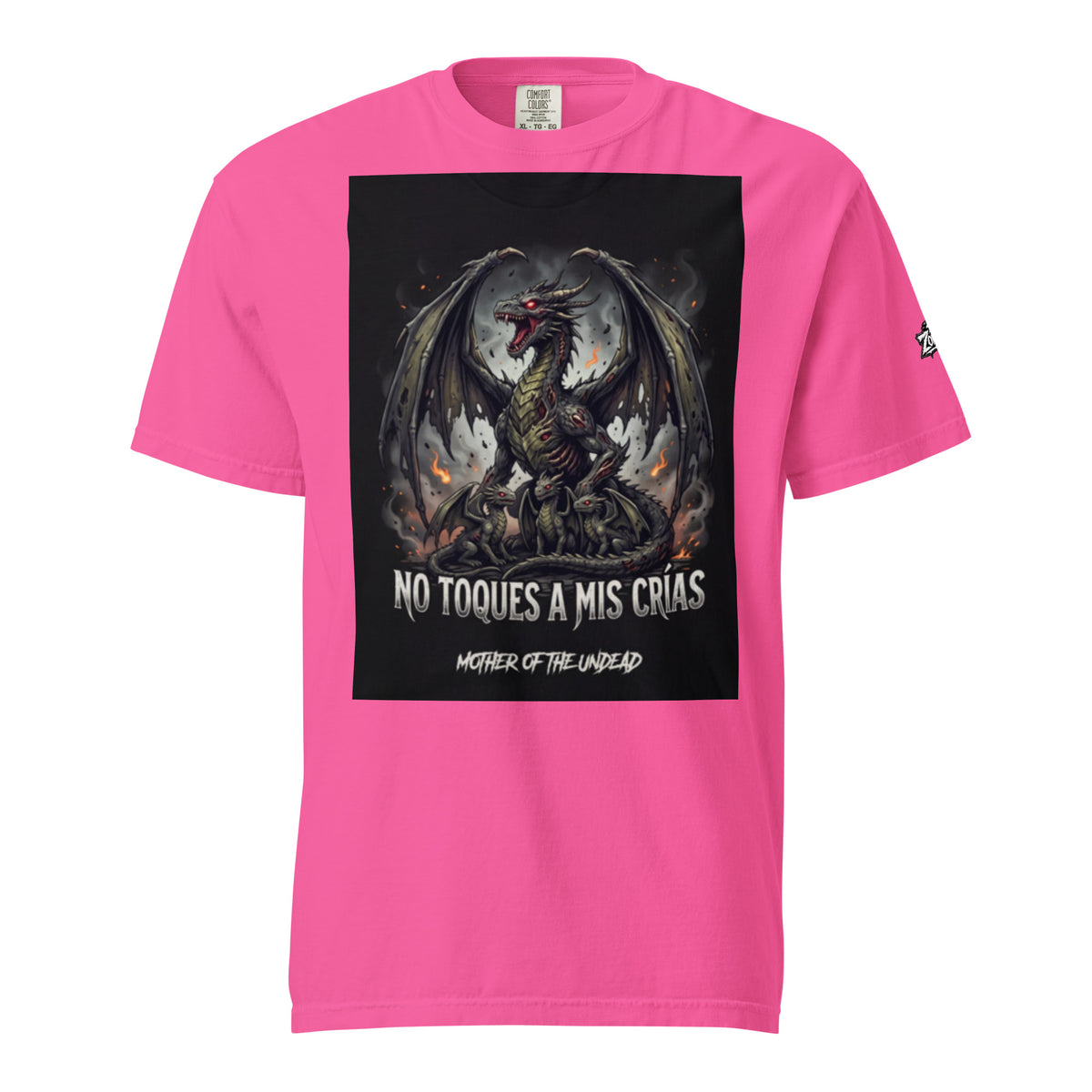 Camiseta de dragón para mujer