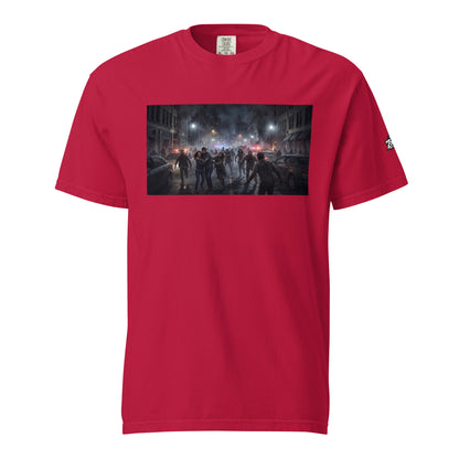 Polera con diseño zombie para hombre y mujer