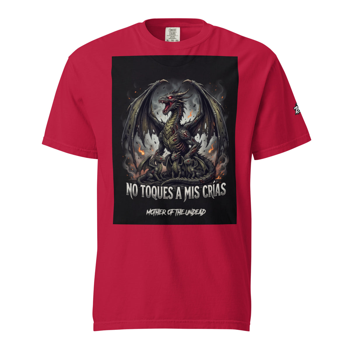Camiseta de dragón de fantasía oscura