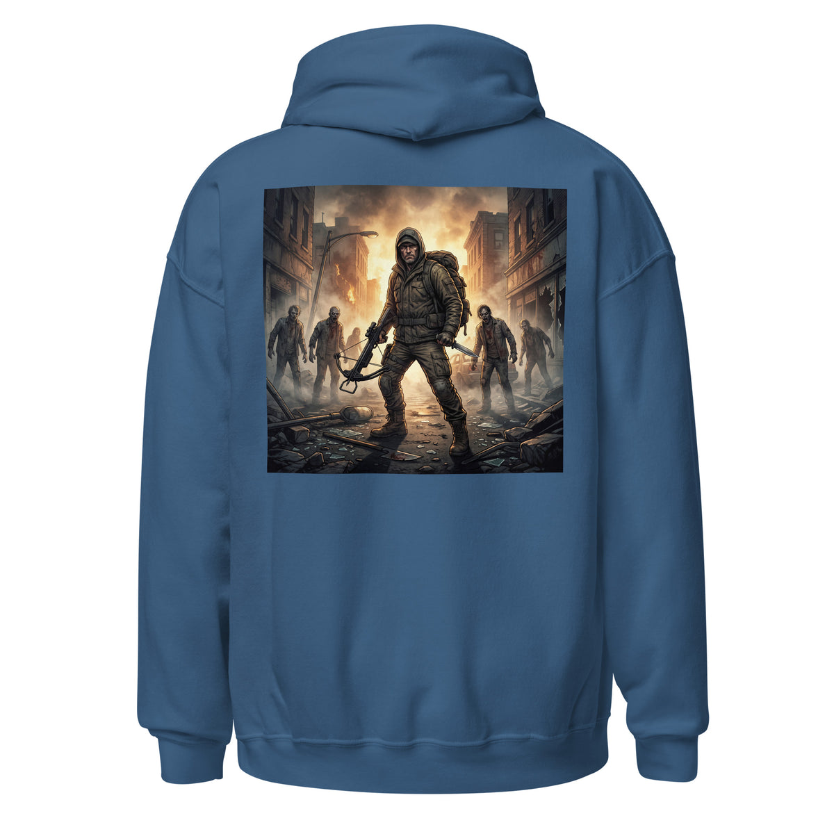 Sudadera Halloween Cazador de Zombies