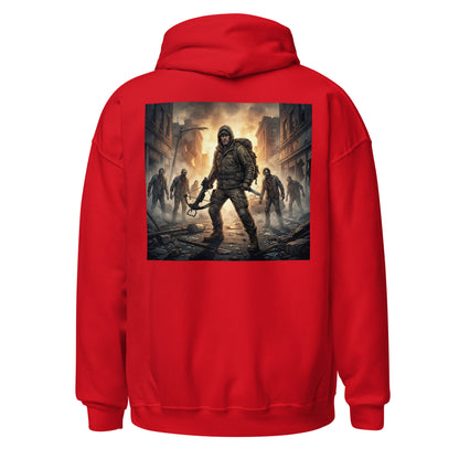 Sudadera con diseño de cazador de zombies