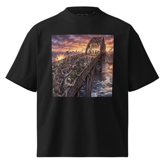 Camiseta anime de zombies para hombre y mujer