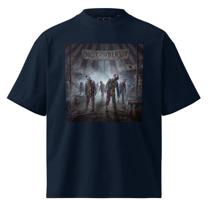 Camiseta de payasos zombies diseño de horror