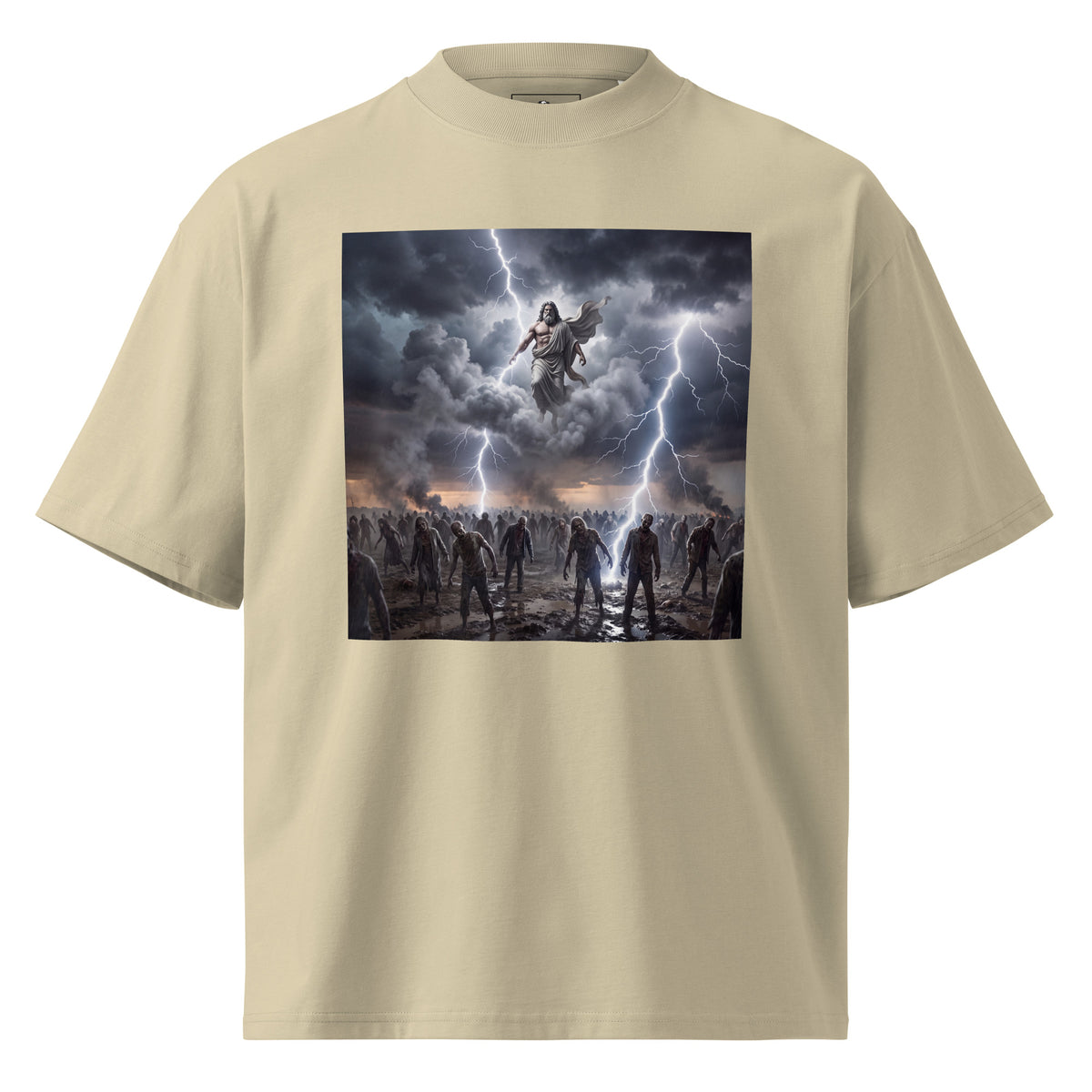 Camiseta de mitología griega y zombies