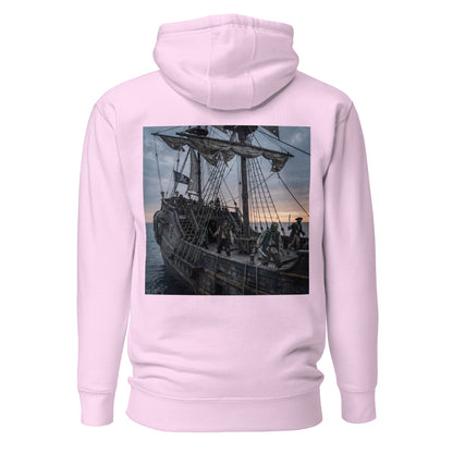 Diseño de piratas zombies unisex color rosa