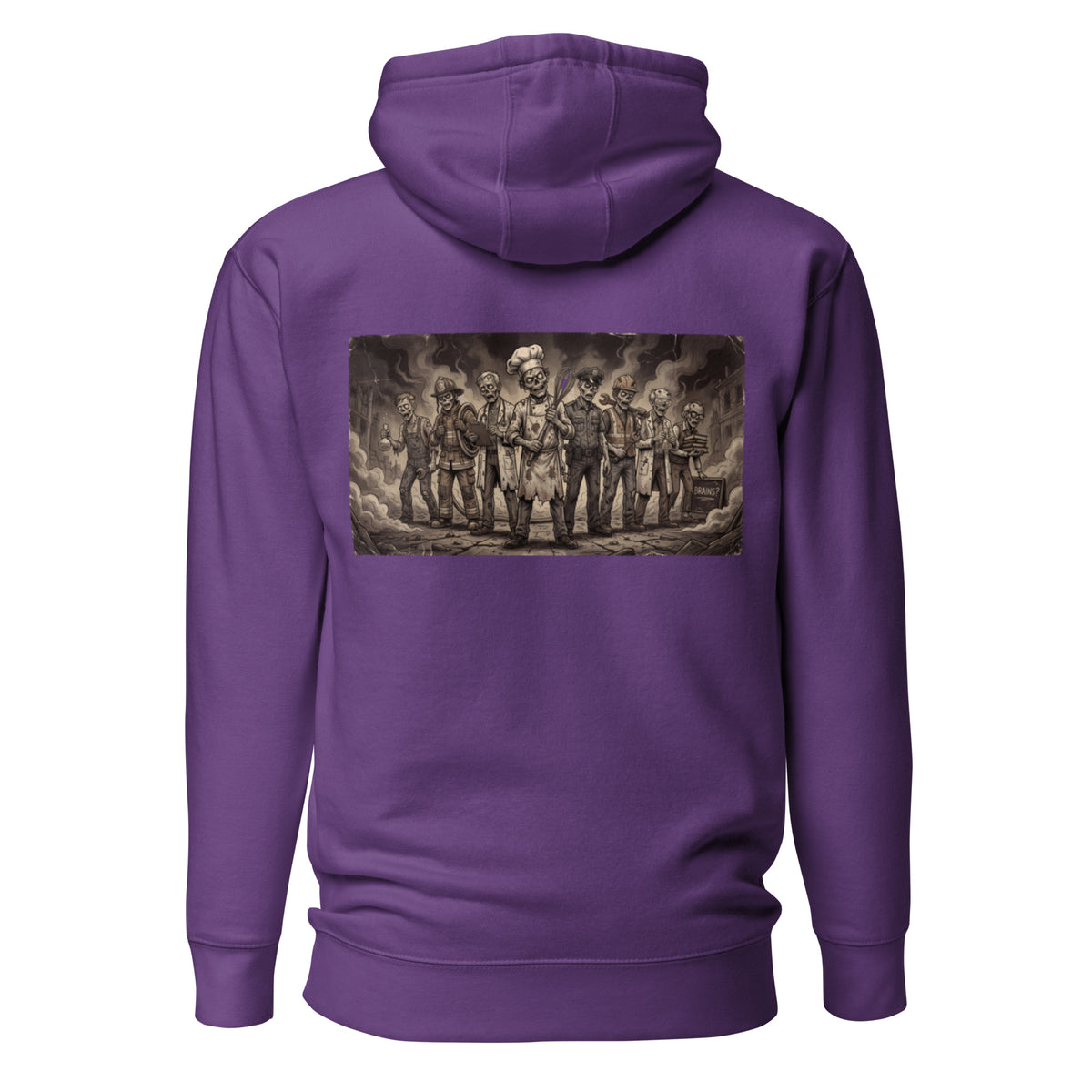 Sudadera Halloween Profesiones Zombies